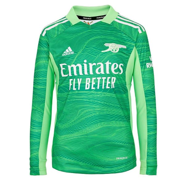 Tailandia Camiseta Arsenal Portero ML 2021/2022 Verde